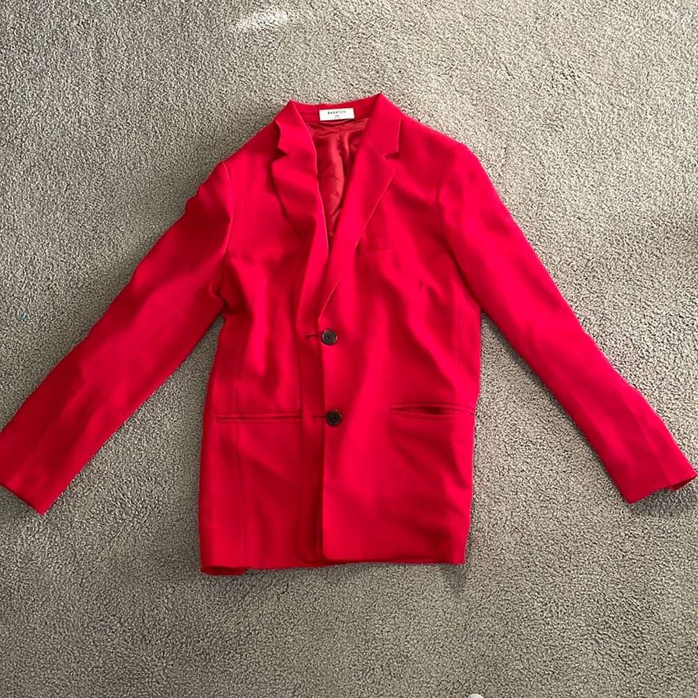 Babaton Red Blazer